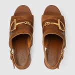 Gucci Women’s platform sandal with Horsebit - Image 2